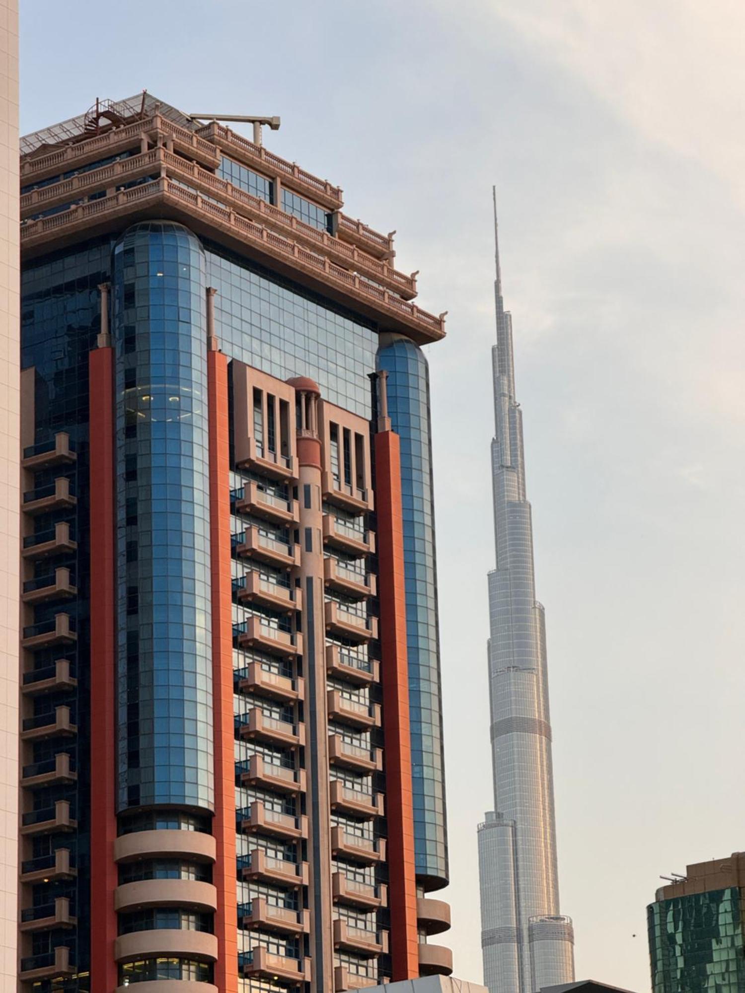 דובאי Sunday Mega Hotel Sheikh Zayed Road Near Difc Formerly Emirates Grand Hotel מראה חיצוני תמונה
