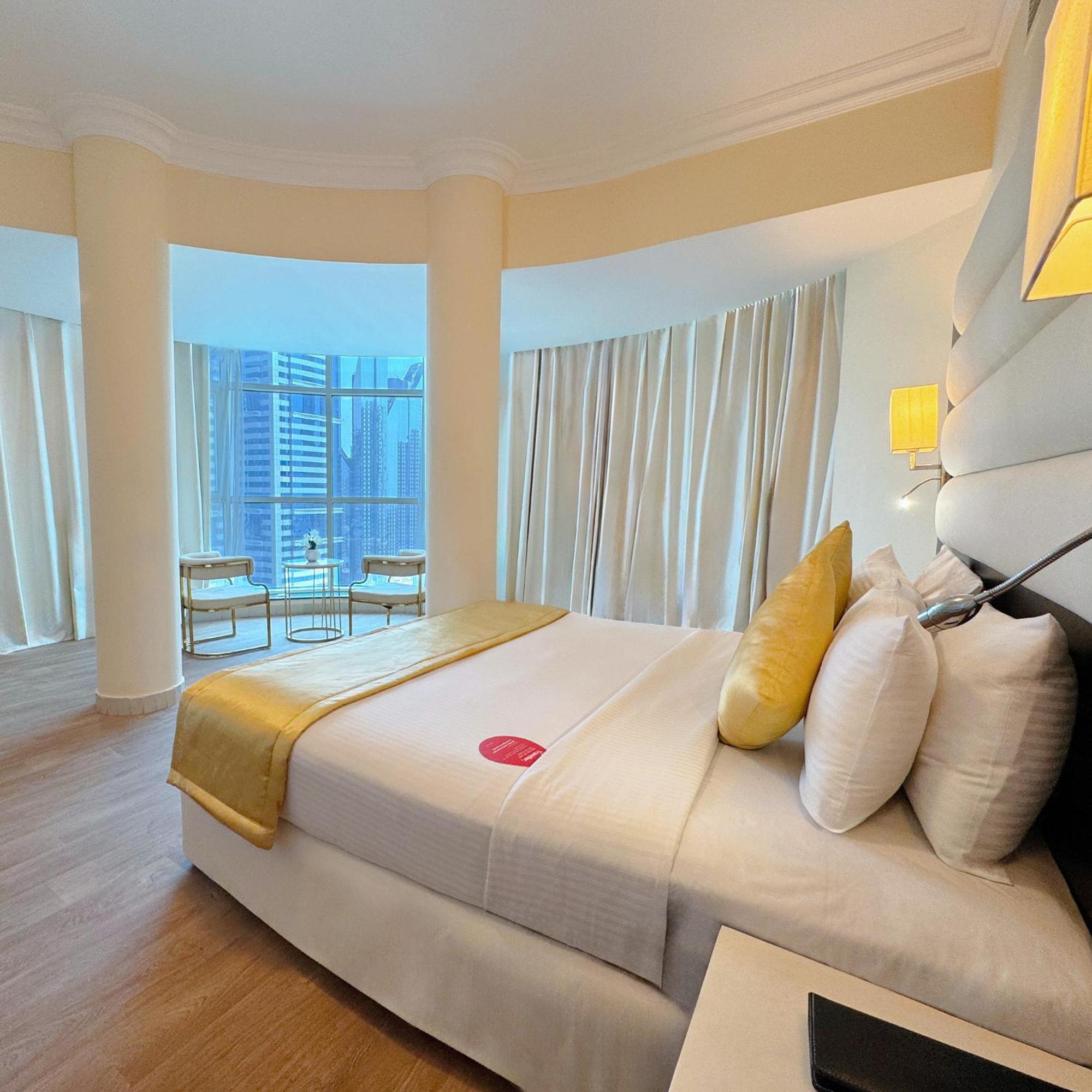 דובאי Sunday Mega Hotel Sheikh Zayed Road Near Difc Formerly Emirates Grand Hotel מראה חיצוני תמונה